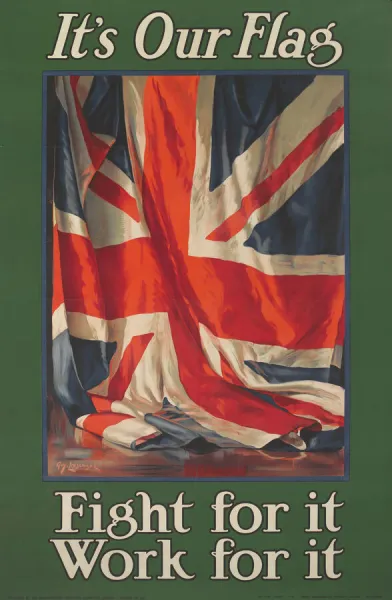 British Military Recruitment Poster, WW1 Our beautiful Wall Art 