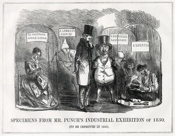 Cartoon, Specimens from Mr Punch's Industrial Exhibition