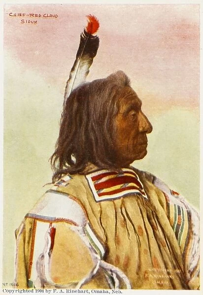Chief Red Cloud - Sioux Chieftain