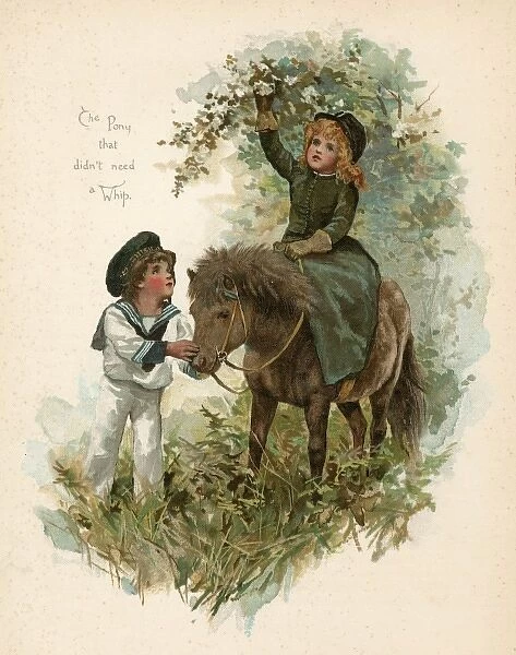 Children with Pony 1890