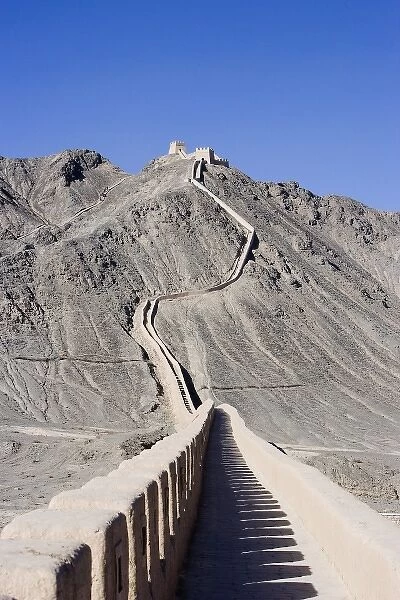 CHINA. Jiayuguan. The Silk Road. Gansu Province