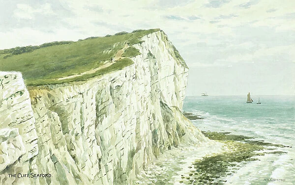 Cliff at Seaford, East Sussex