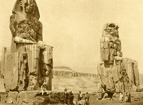 Colossi of Memnon, near Luxor, Egypt