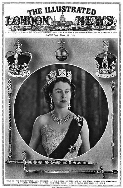 Coronation 1953, Illustrated London News front cover