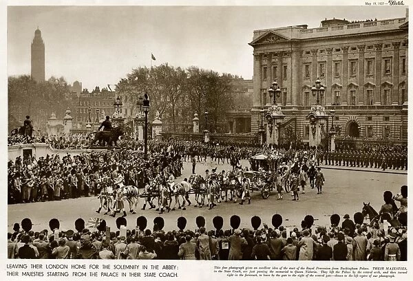 Coronation of King George VI and Queen Elizabeth 1937