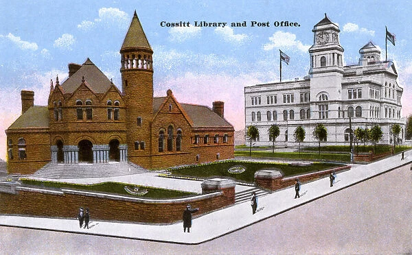 Cossitt Library and Post Office, Memphis, Tennessee, USA