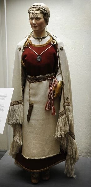 Costume of a matron of Pernio. Reconstruction. Finland