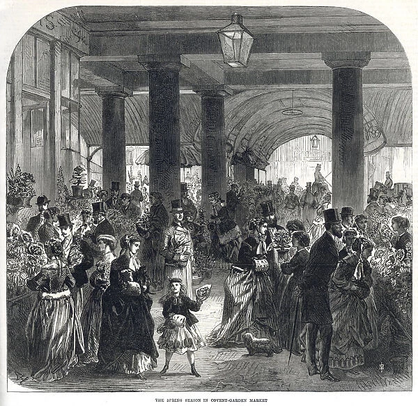 COVENT GARDEN IN THE SPRING 1867