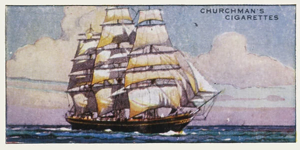 CUTTY SARK CLIPPER. China clipper, though she only made 8 voyages to China