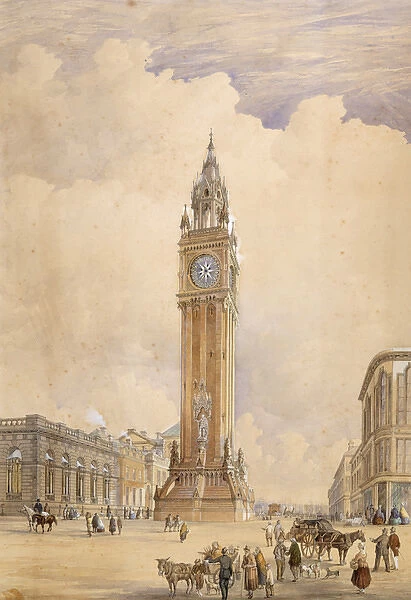 Design for Albert Memorial Clock, Belfast