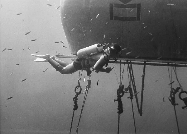 Diving, Malta 1969