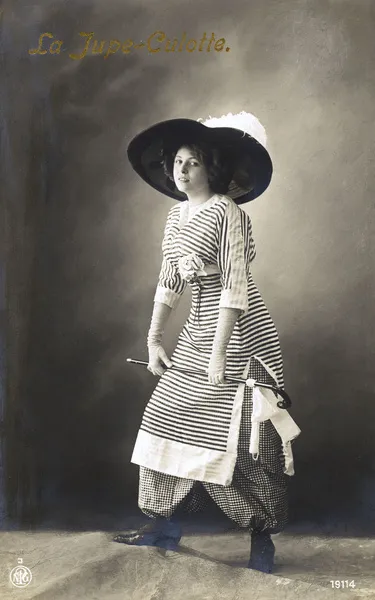 Prints of Early 20th century French Fashion Jupes Culotte