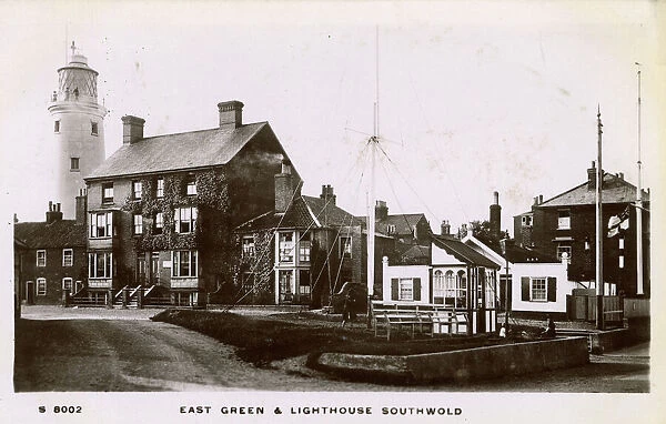East Green and Lighthouse, Southwold, Suffolk