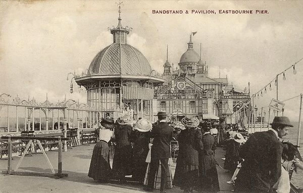 Eastbourne Pier, East Sussex - Bandstand and Pavilion