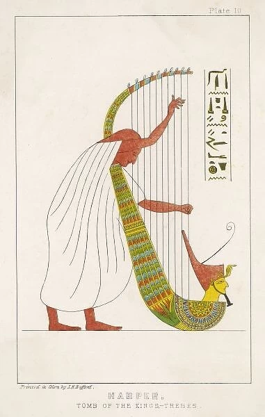 Egyptian Harpist