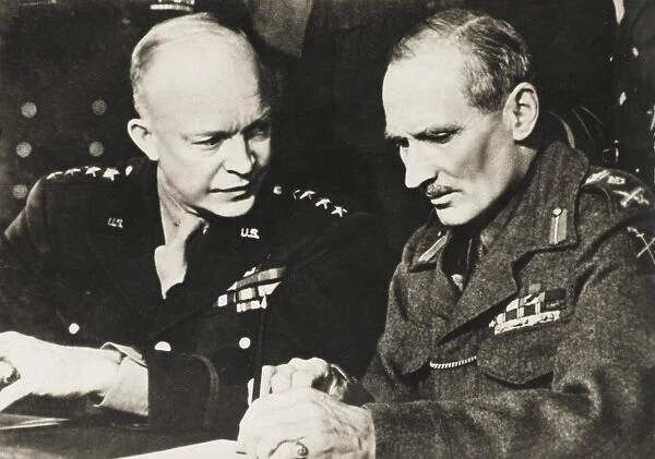Eisenhower and Montgomery