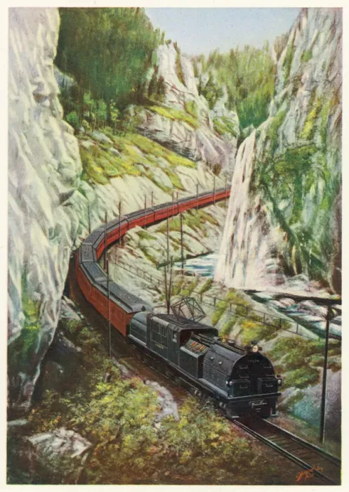 Framed Print : US Electric Train Print: The Olympian Framed Print : US Electric Train Print: The Olympian