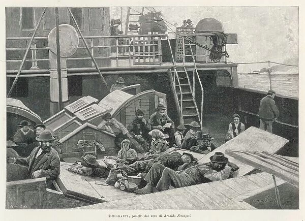 Emigrants on Deck