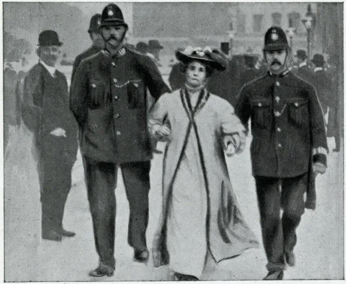 Framed Print : Emmeline Pankhurst, Suffragette Activist, 1909 Print Framed Print : Emmeline Pankhurst, Suffragette Activist, 1909 Print