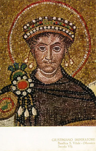 Emperor Justinian I - Basilica of San Vitale, Ravenna