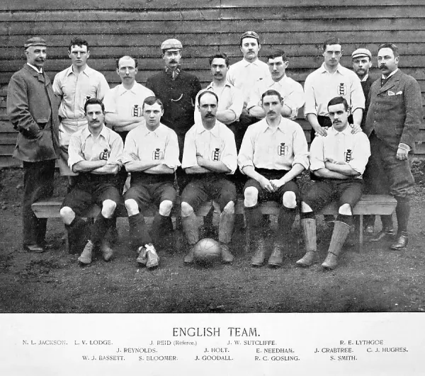 England Football Team, 1895 Our beautiful Wall Art and Photo Gifts