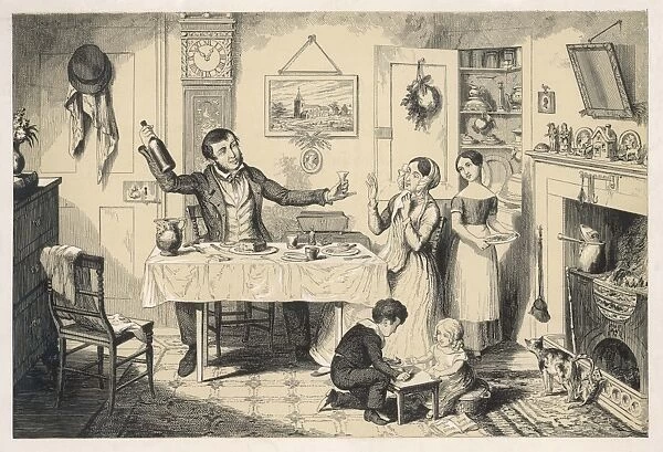 An English workman and his family -- Cruikshank