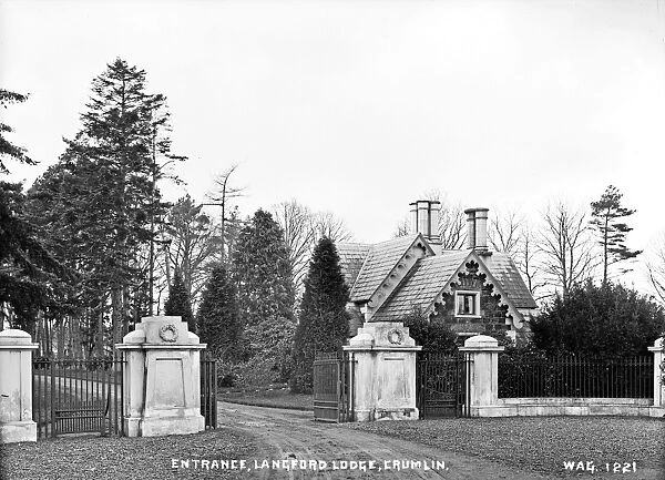 Entrance, Langford Lodge, Crumlin