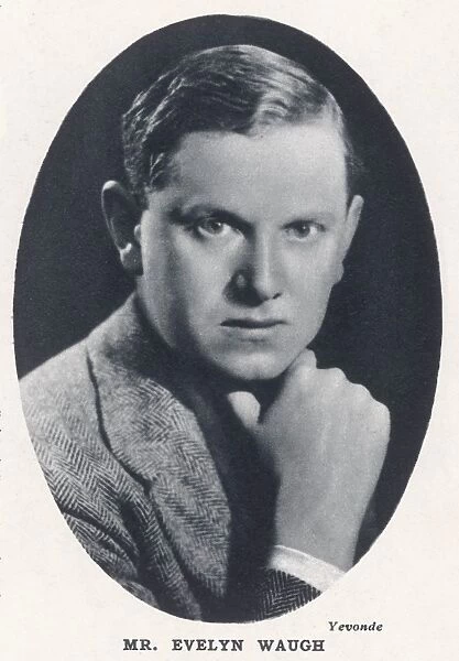 Evelyn Waugh by Madame Yevonde