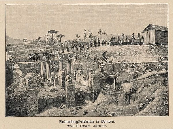 Excavations at Pompeii