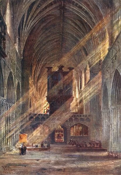 Exeter Cathedral  /  1905