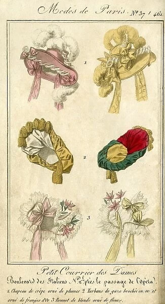 Fashion Hats of 1827