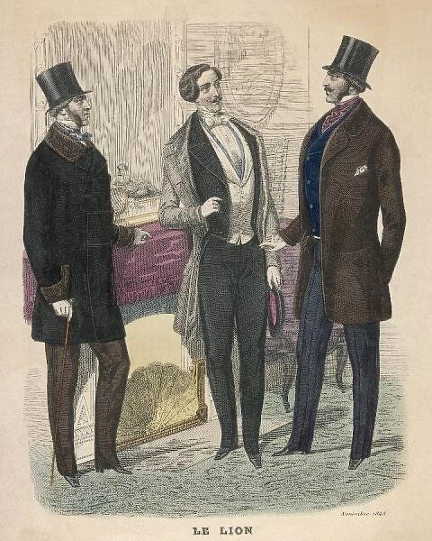 Fashion Plate  /  1848  /  Men