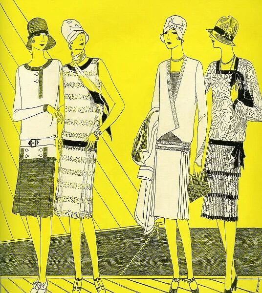 Fashionable women 1927
