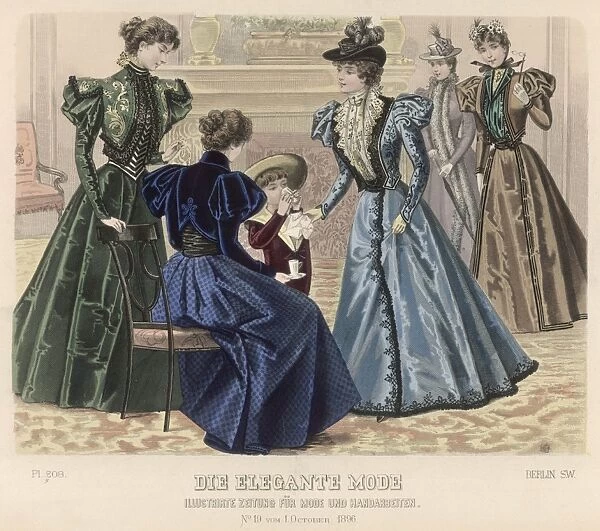 Female Dress of 1896