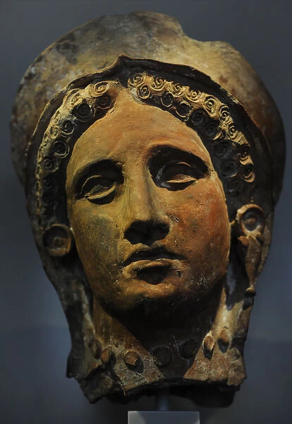 Female head. Paphos, Cyprus