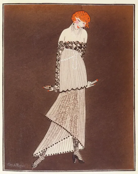 paul poiret evening dress Paul Poiret - Evening dress - French