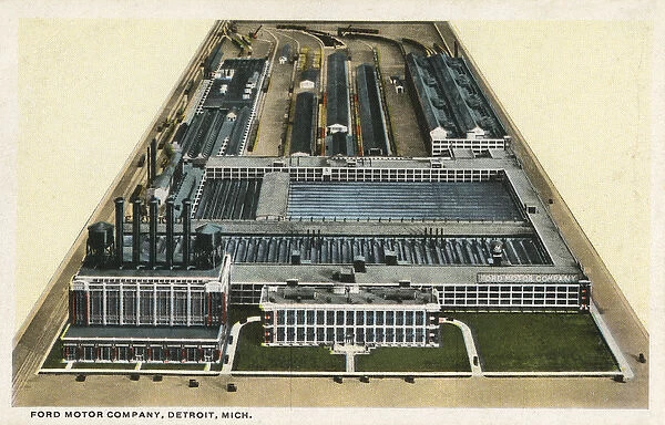 The Ford Motor Company Factory - Detroit, Michigan, USA