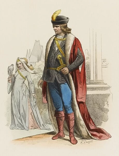 French Baron, Baroness