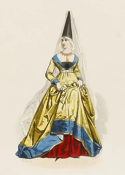 French Court Lady C15