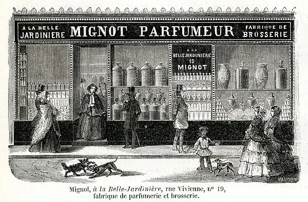 French perfume shop 1854