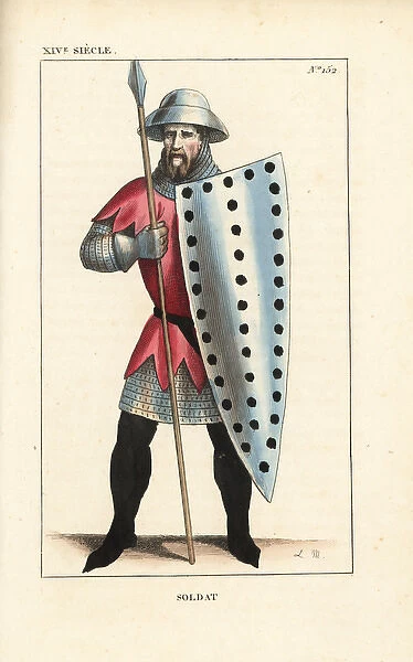 French soldier, 14th century