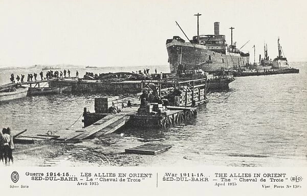 French supply ship Cheval de Troie - Dardanelles