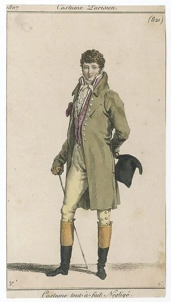 Frock Coat & Cane 1807