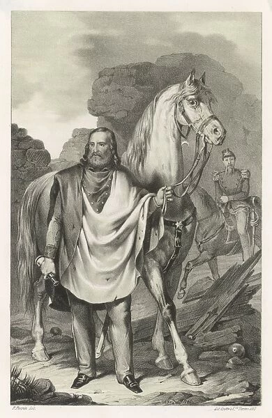 Garibaldi by Perrin 1851