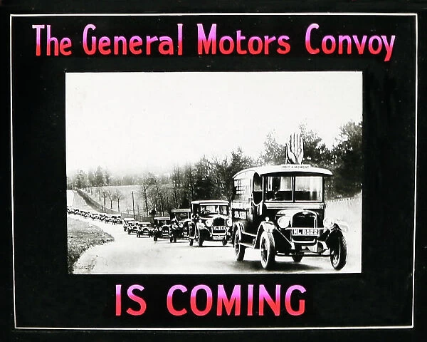 General Motors cinema advertising slide