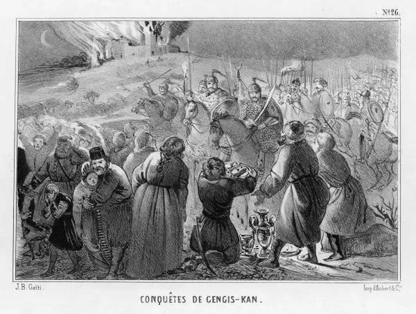 Genghis Khan Attacks Our beautiful Wall Art and Photo Gifts include