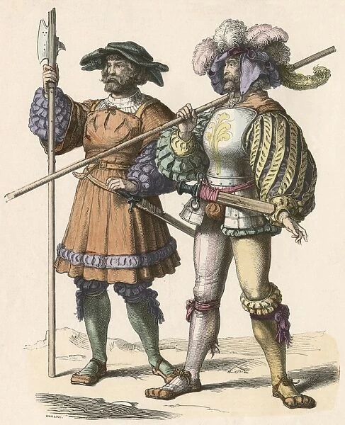 German Foot Soldier 1515