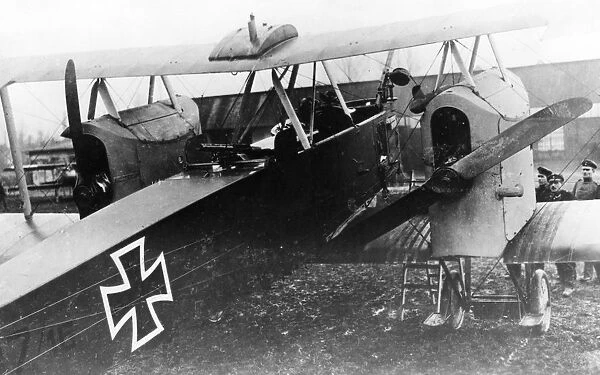 German Gotha G III heavy bomber plane, WW1