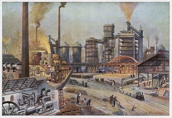German Iron Foundry  /  1900