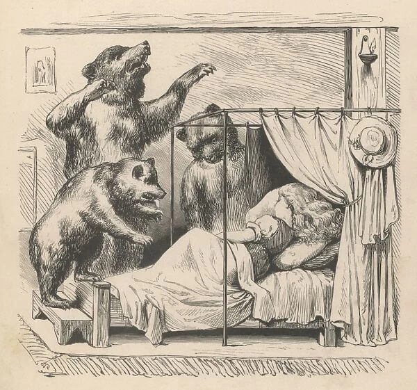 Goldilocks in Bed  /  Bears